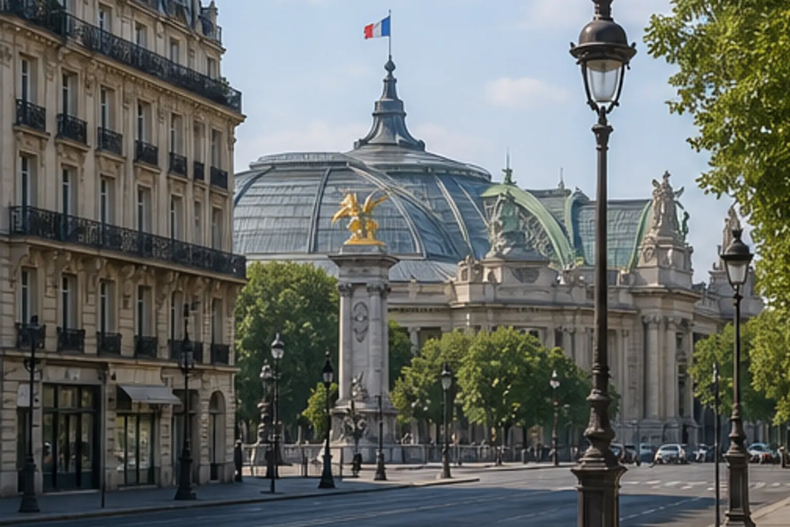 Editorial illustration of 8th district: Élysée