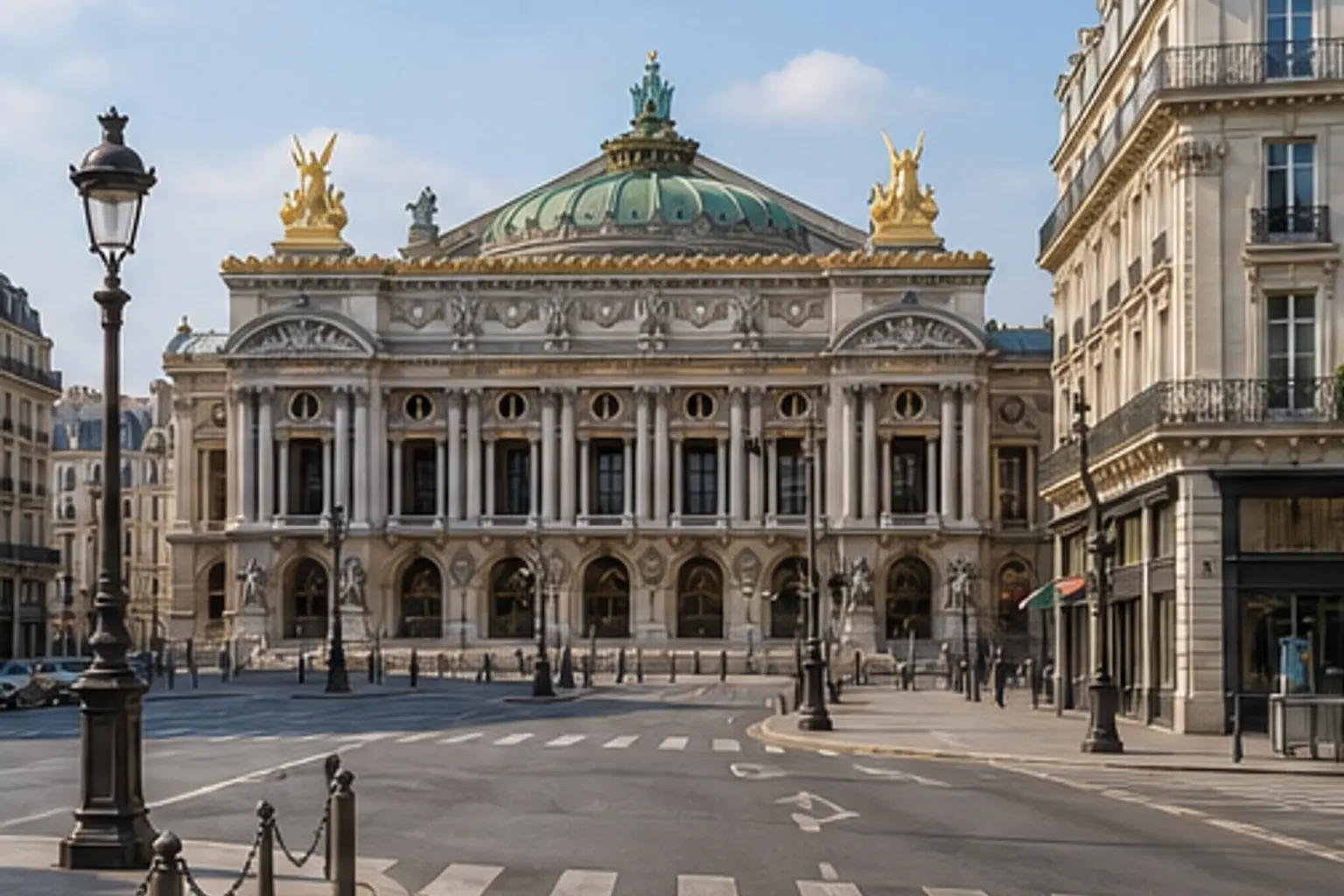 Editorial illustration of 9th district: Opéra