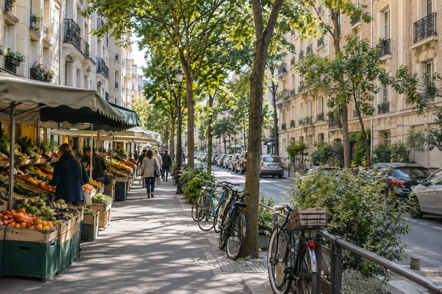 Atmosphère du 15e arrondissement de Paris