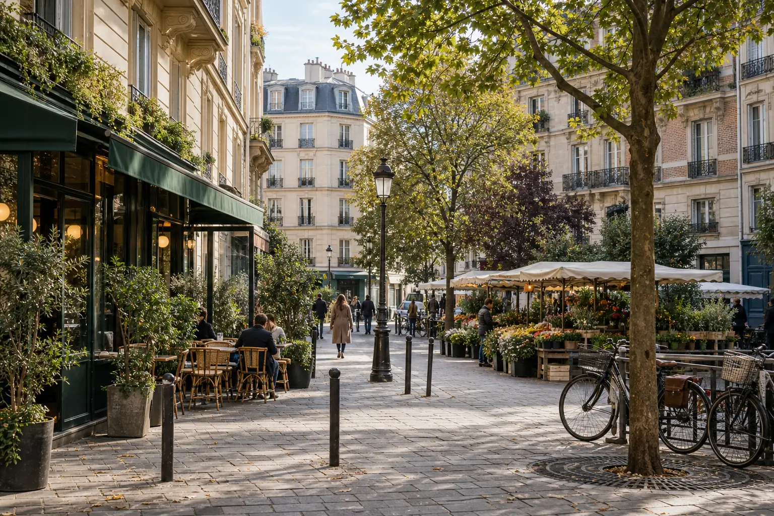 Atmosphère du 17e arrondissement de Paris